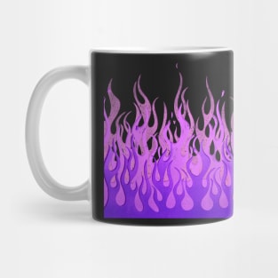 Purple Flames Mug